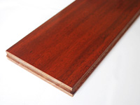 Old orange wood flooring